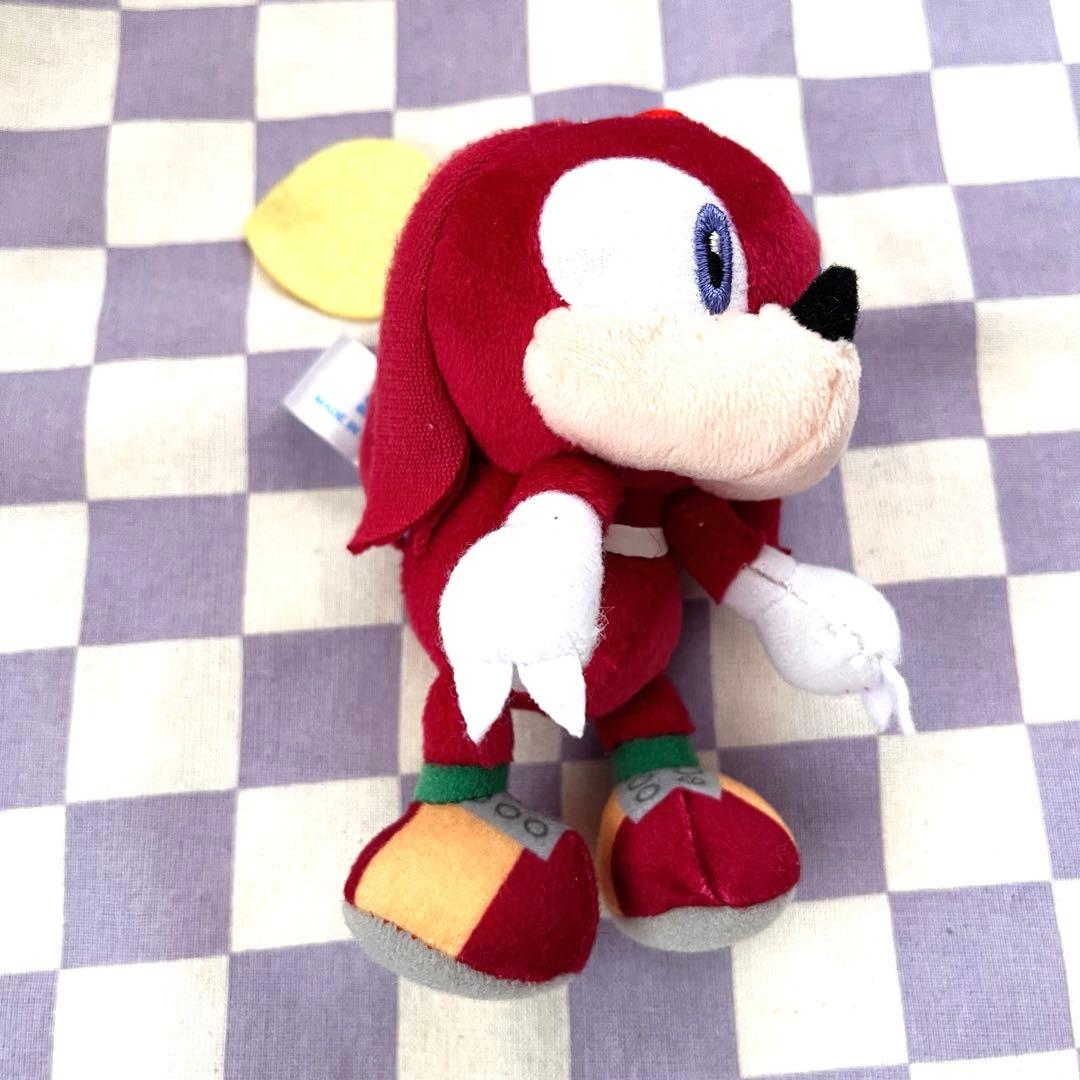 ソニック　ナックルズ　ぬいぐるみ　キーホルダー