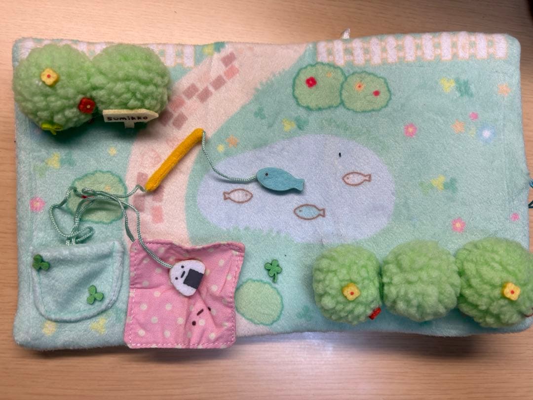 すみっコぐらしてのりぬいぐるみセットと収納ボックス