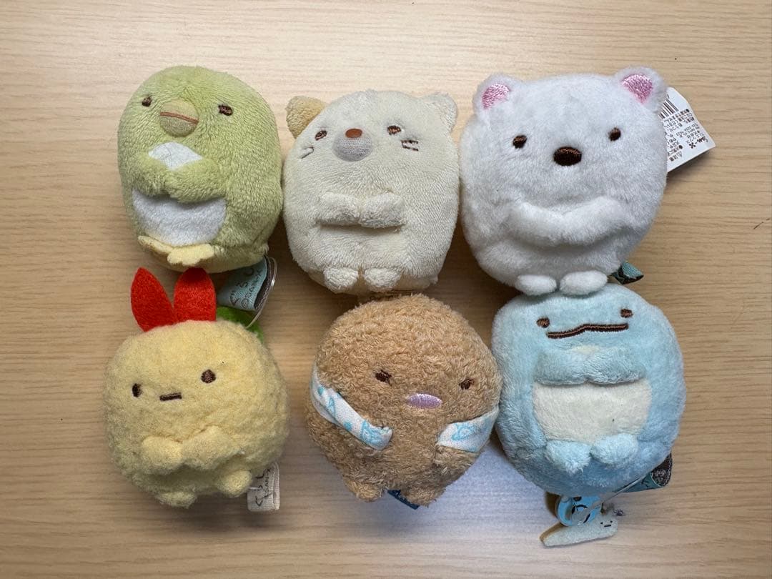 すみっコぐらしてのりぬいぐるみセットと収納ボックス