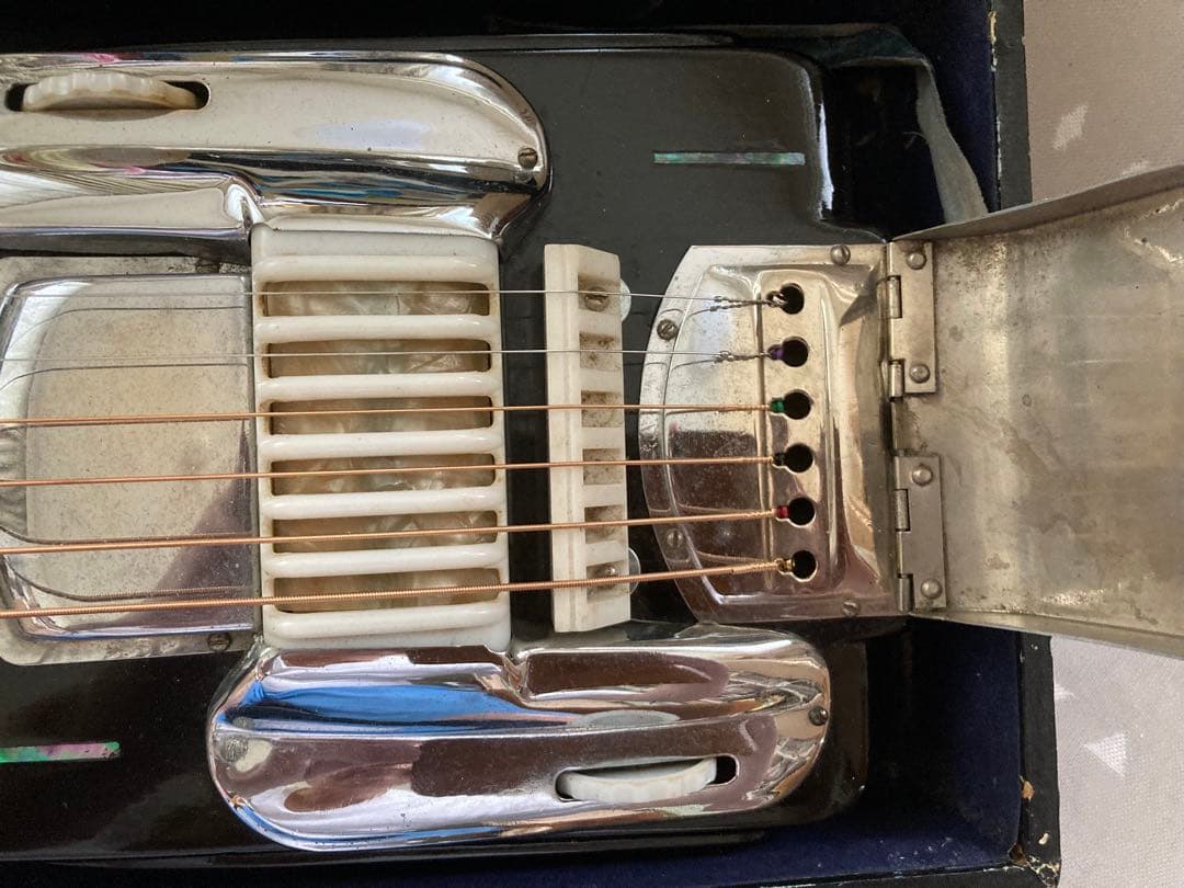 【1950年代美品】Teisco Model L／黒／完動品／ハードケース付