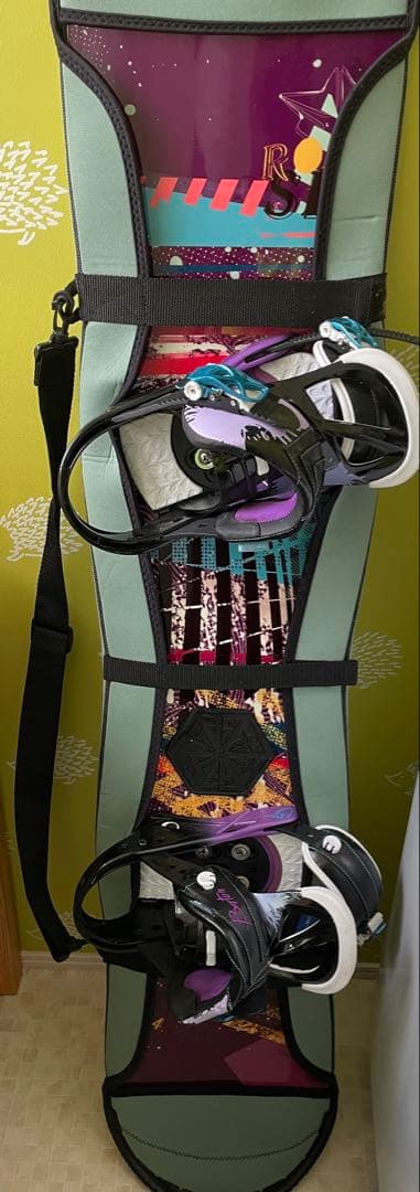 スノーボード　板　134 バートン　ビンディング　ケース　3点セット