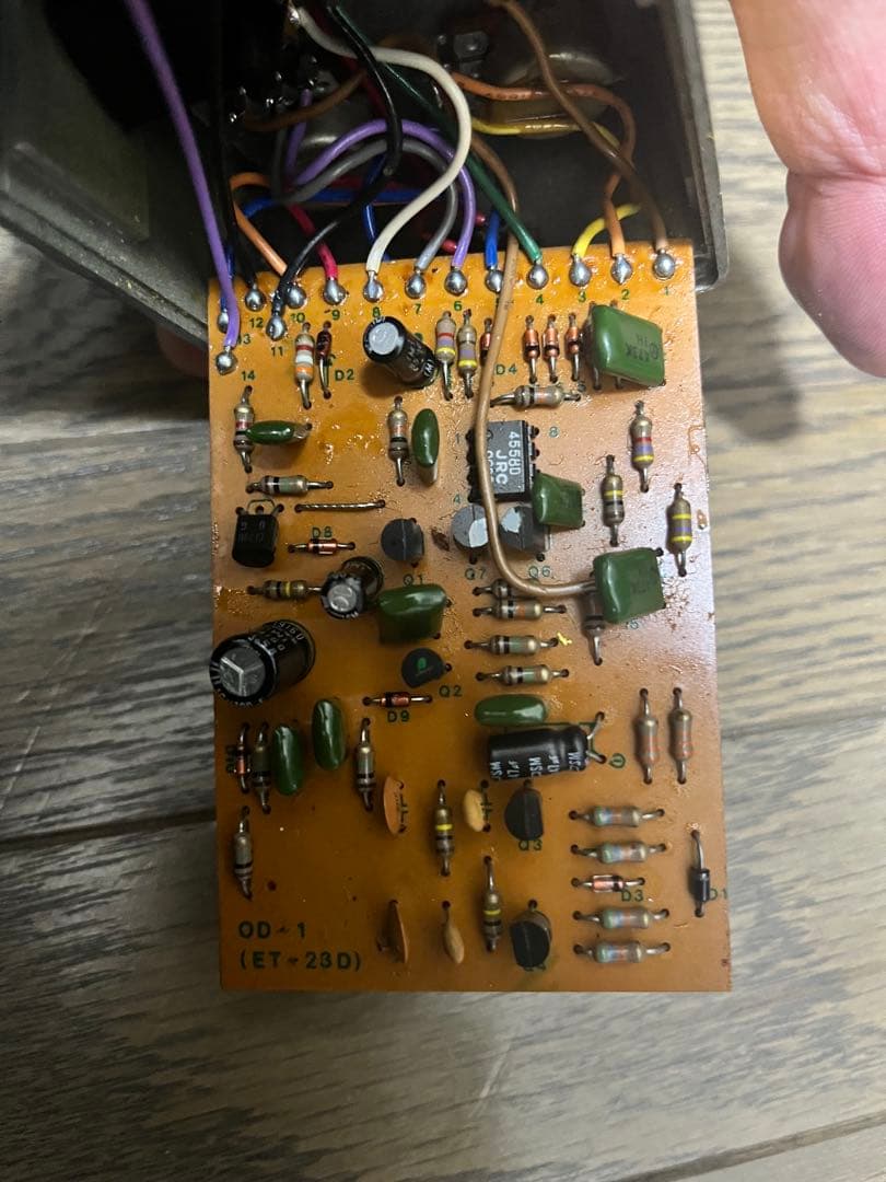 BOSS Over Drive OD-1 イエロー