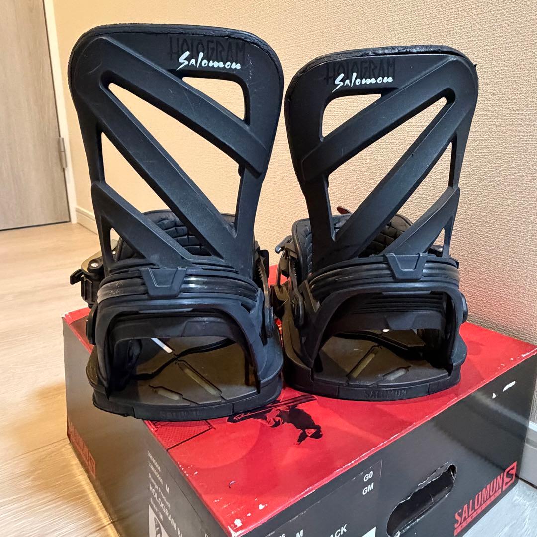 Salomon hologram スノーボード ビンディング ブラック Mサイズ