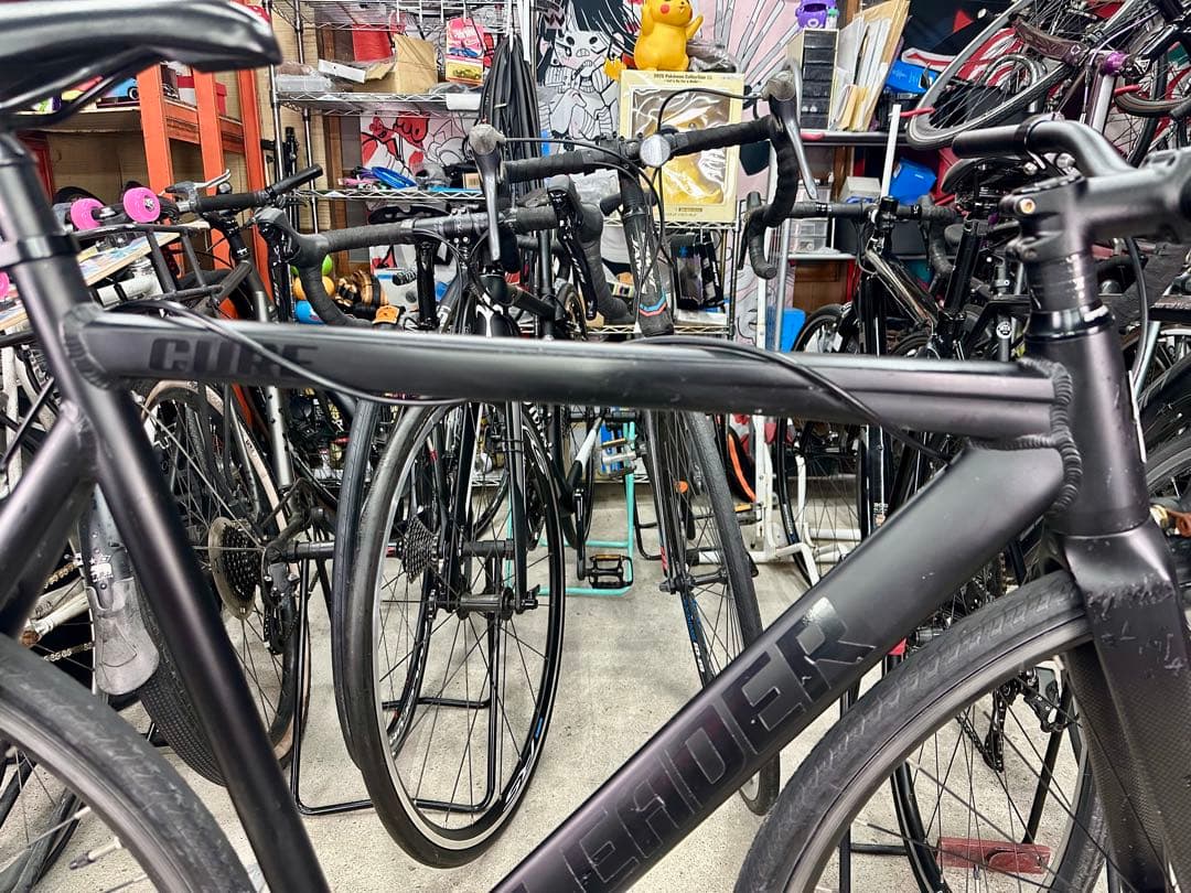 人気のリーダーバイク cure 基本分解発送送料無料！完成車配送ご相談ください！