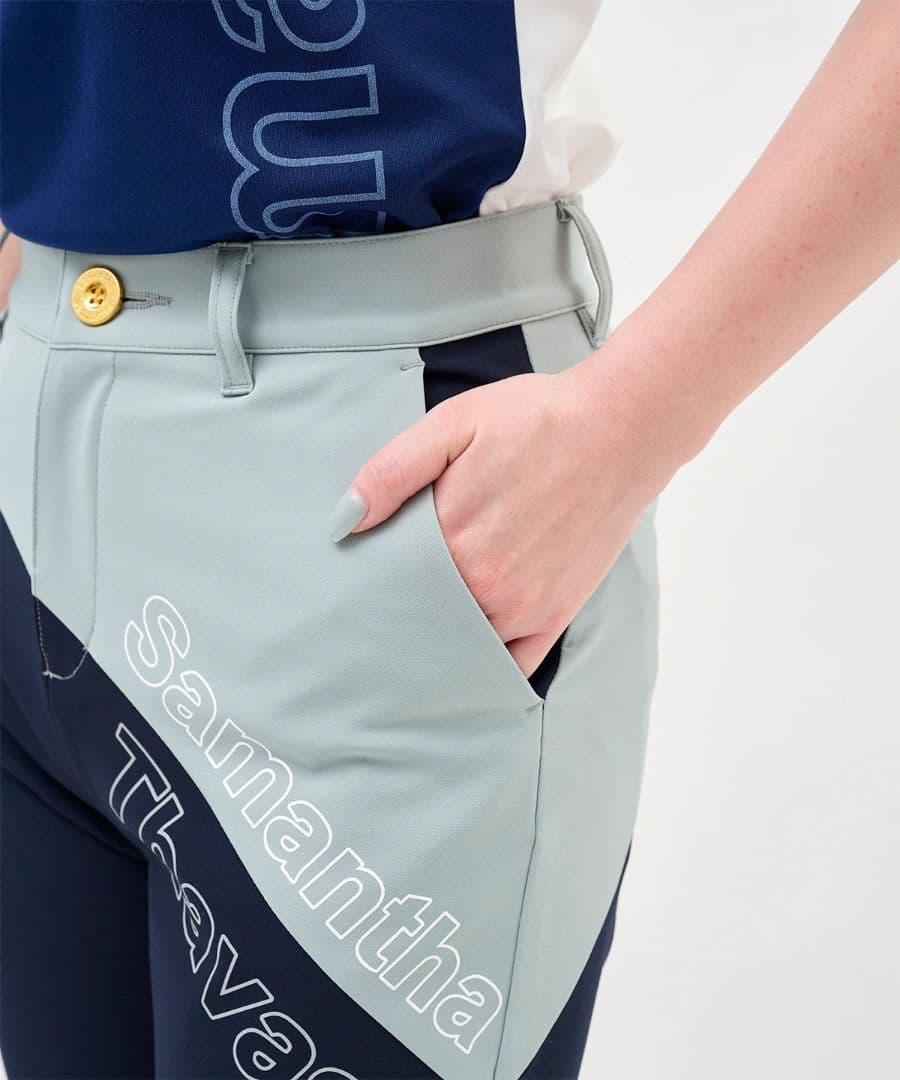 40％OFF　サマンサゴルフ　アイミーちゃんストレッチパンツ　Lサイズ