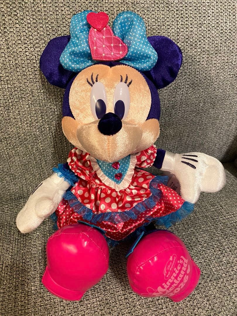 【新品・未使用】ミニーのファンダーランド　ぬいぐるみ　ぬいば　３点セット
