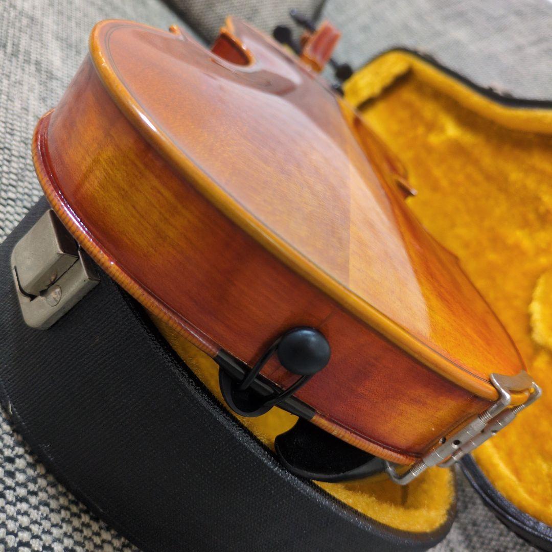 【特価】SUZUKI NO.520 バイオリン 1/2 1987 杉藤弓 虎杢