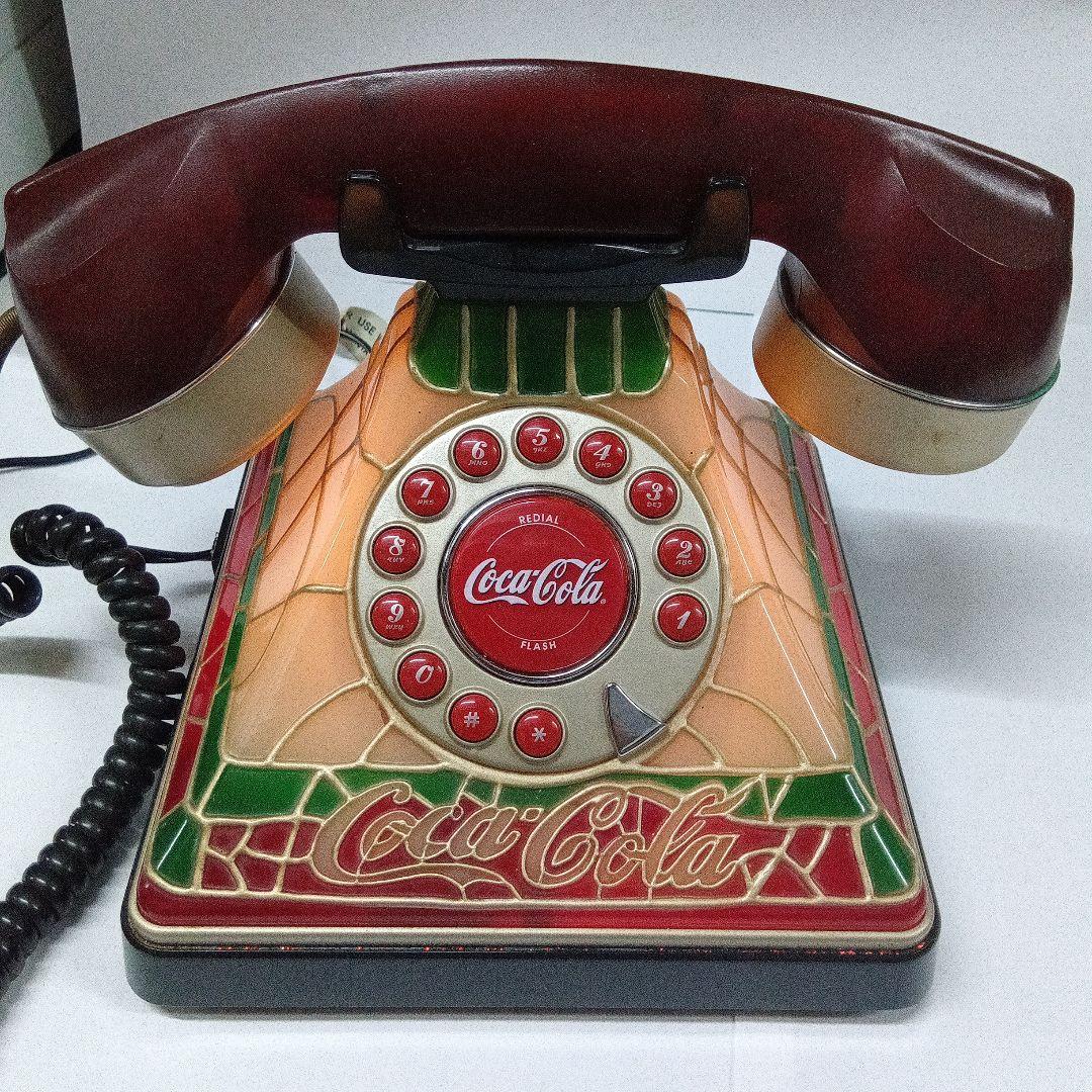 Coca-Cola ステンドグラス電話機 2004年製