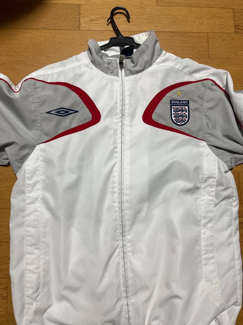 イングランド代表　アンブロ　90s トラックジャケット　ナイロンジャケット