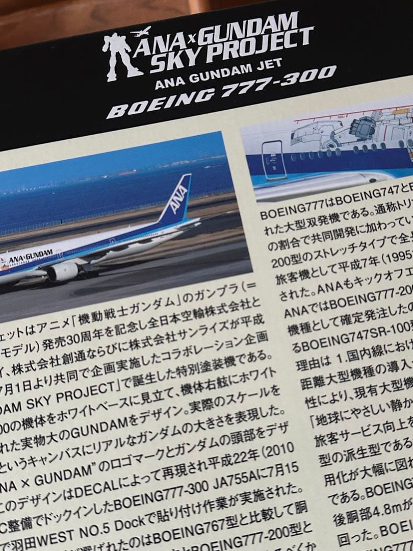 1/200 ANA JA755A NH20035 B777-300 ガンダム