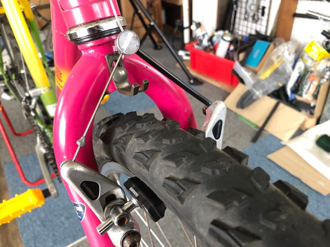 Zent【ハンドル交換しました】Araya MuddyFox