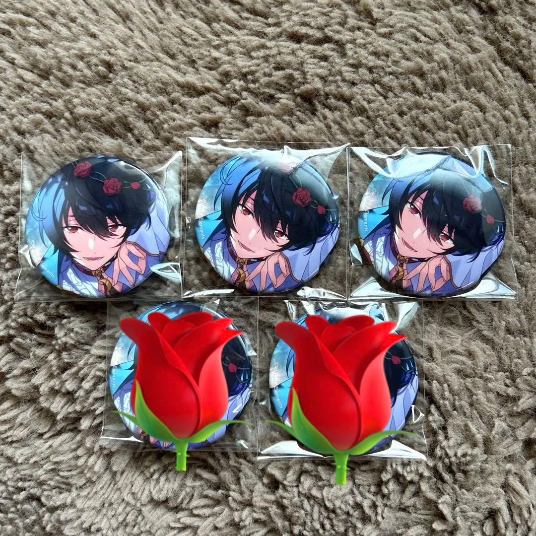 朔間凛月 フィーチャー 缶バッジ 5点