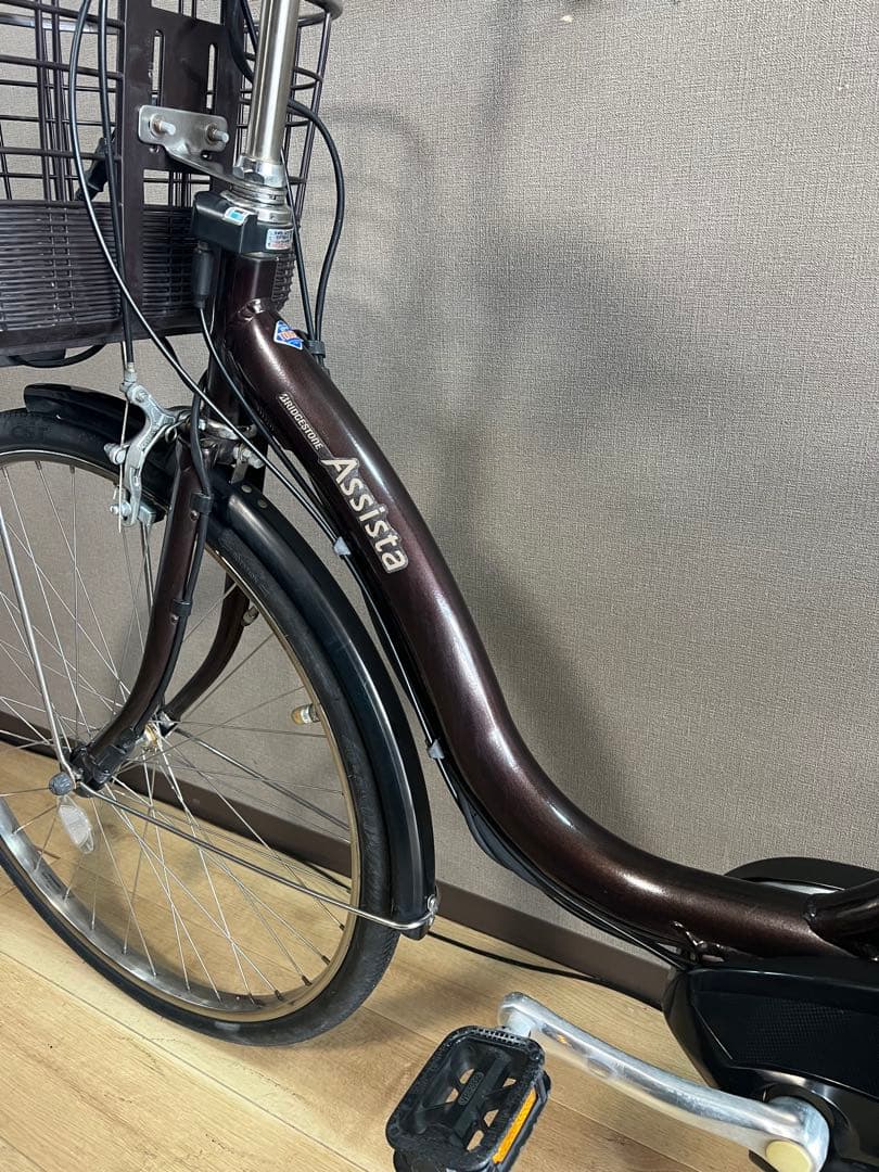 美品 ブリヂストン電動自転車、バッテリー8.7Ah