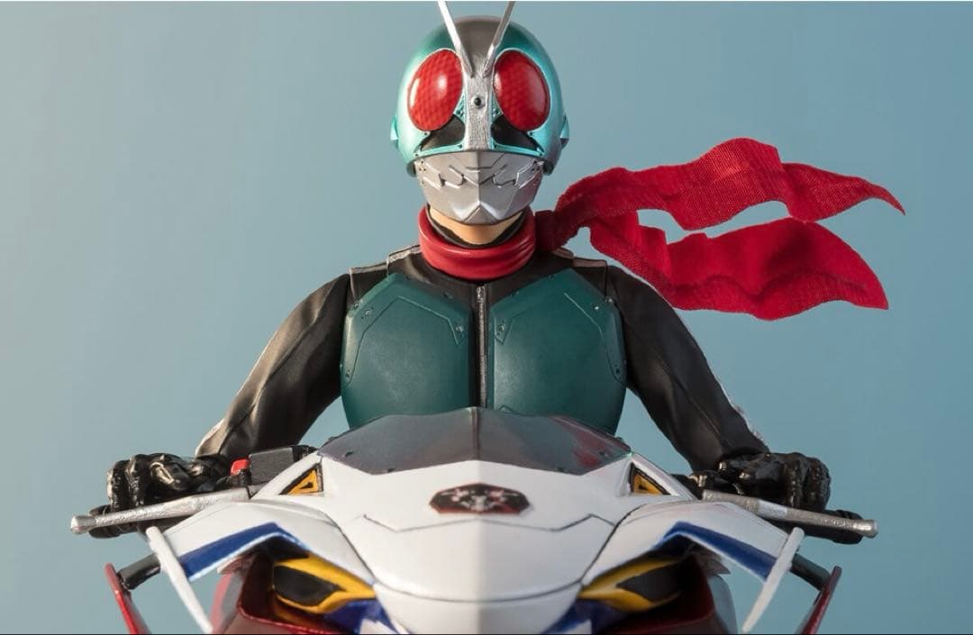 s.h.フィギュアーツ 仮面ライダー第2+1号／一文字隼人　、　シンサイクロン号