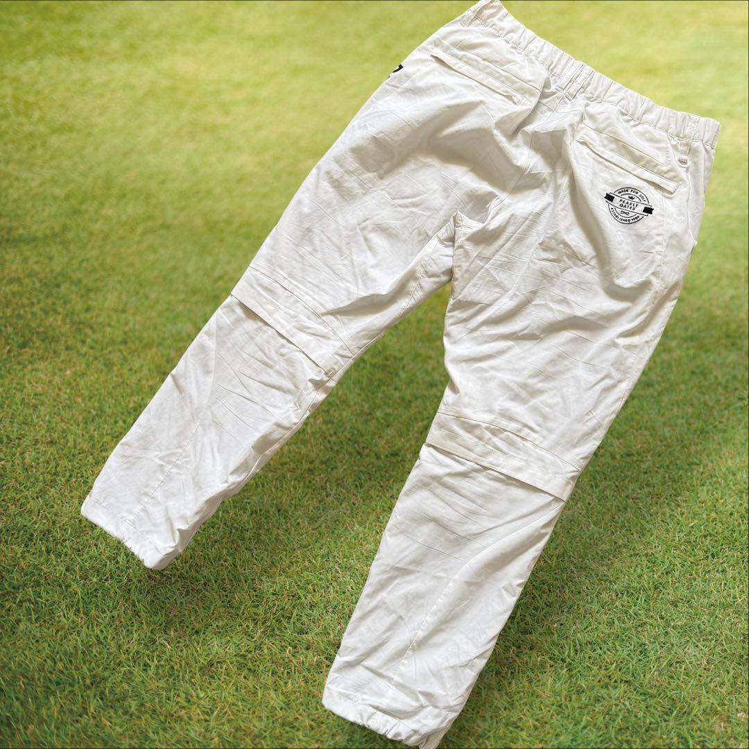 防寒　蓄熱素材　パーリーゲイツ　パンツ　XL〜XXL相当 白　ホワイト　裏地付