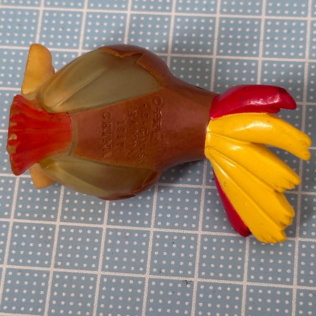 ポケモンキッズ　指人形　ピジョット　クリア　レア　ソフビフィギュア