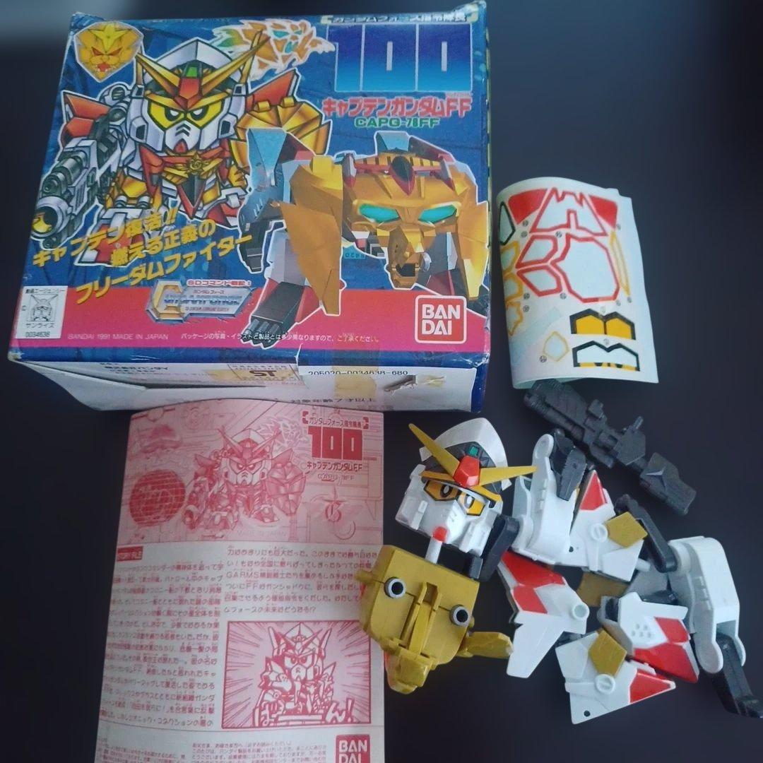 元祖SDガンダム ガンダムフォース キャプテンガンダムFF　100　sdガンダム