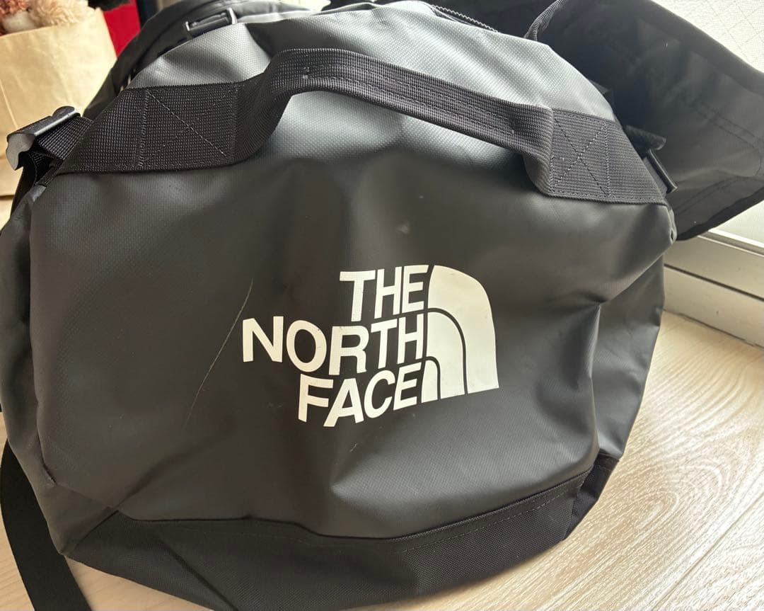 The North Face ブラックボストンバッグ