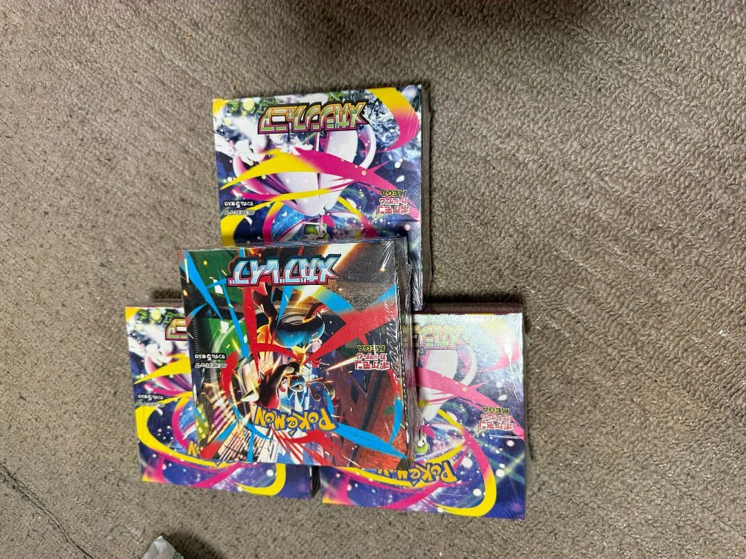 ポケモンカードゲーム ギャラクシーシリーズ 4個セット