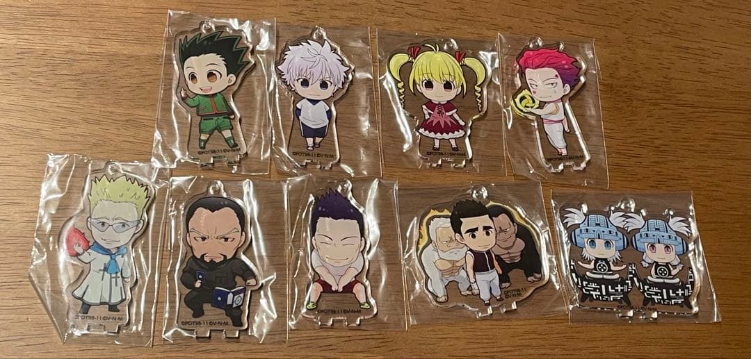 HUNTER×HUNTER アニカフェ グリードアイランド編 アクスタ コンプ