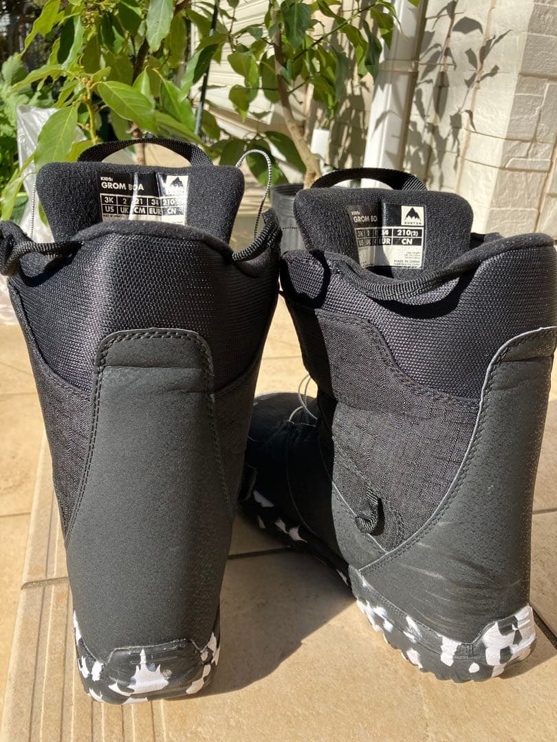 BURTON GROM スノーボード120cmバインディングブーツ21cm3点