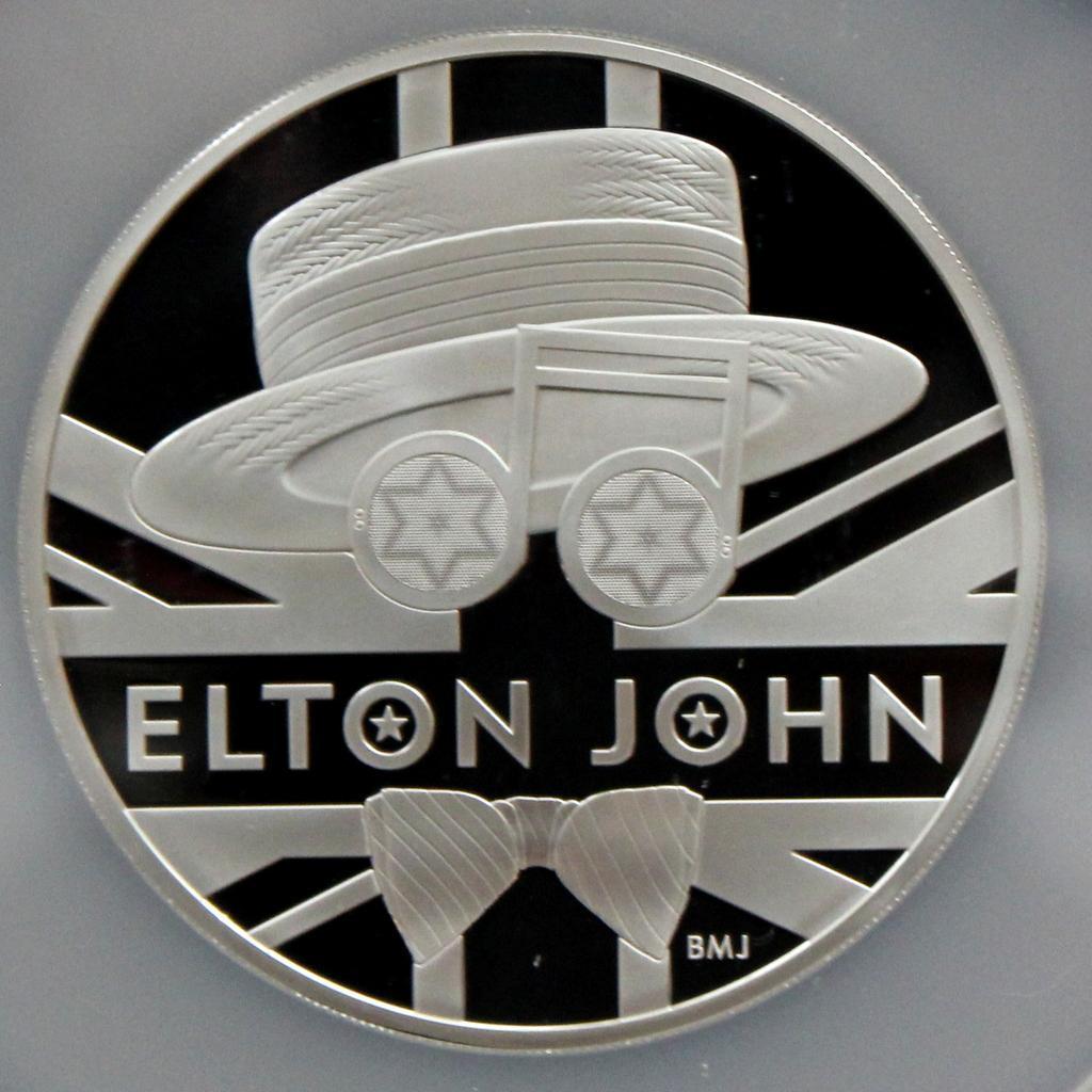 2020年ミュージックレジェンド エルトン ジョン 5oz NGC PF70UC