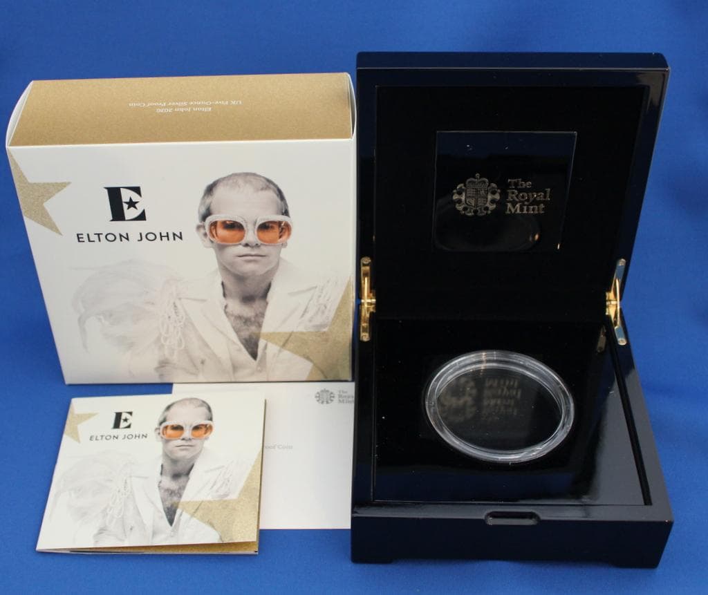 2020年ミュージックレジェンド エルトン ジョン 5oz NGC PF70UC