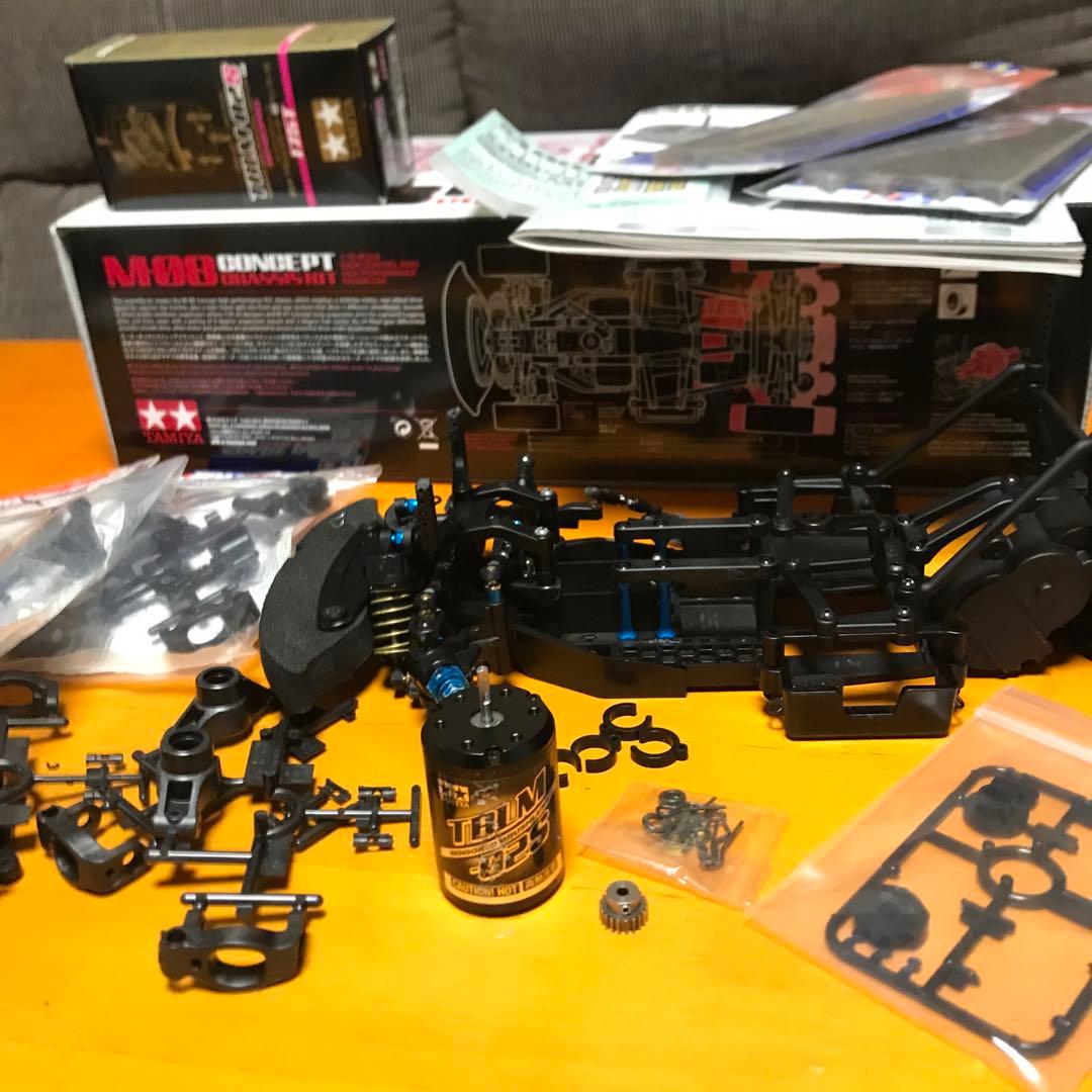 TAMIYA M-08 モーター【TBLM-02 17.5T 】のセット