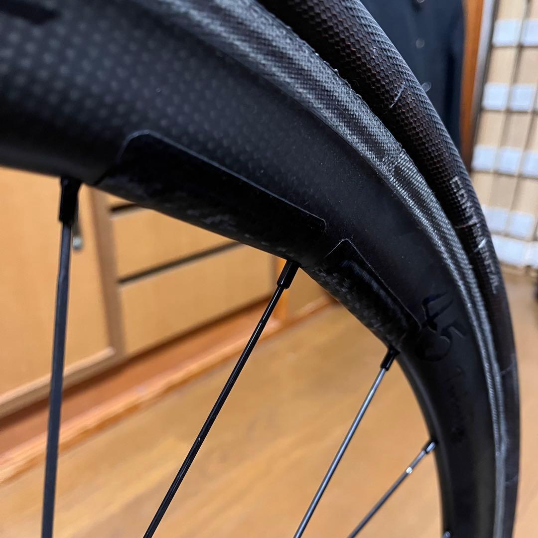 Gusto Attaque 45mm カーボンホイール チューブラー