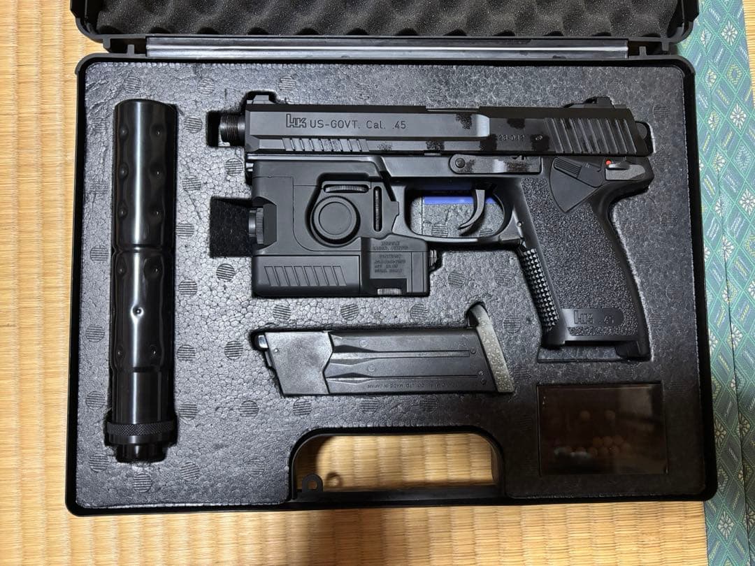 SOCOM mk23 固定スライドガスガン