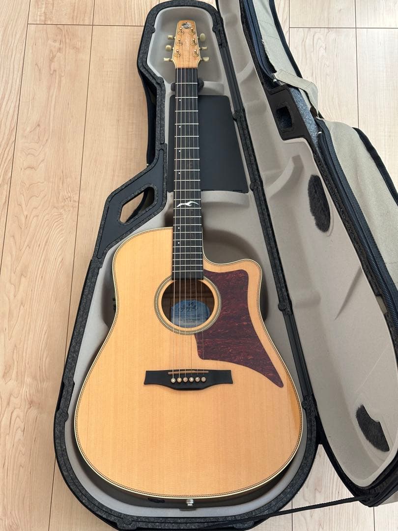 【美品】Seagull Artist Cameo CW Deluxe QⅡ