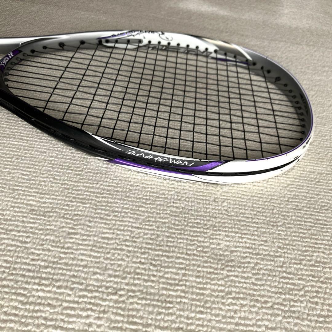 【希少廃盤】YONEX NANOFORCE 8V ソフトテニス ラケット 紫
