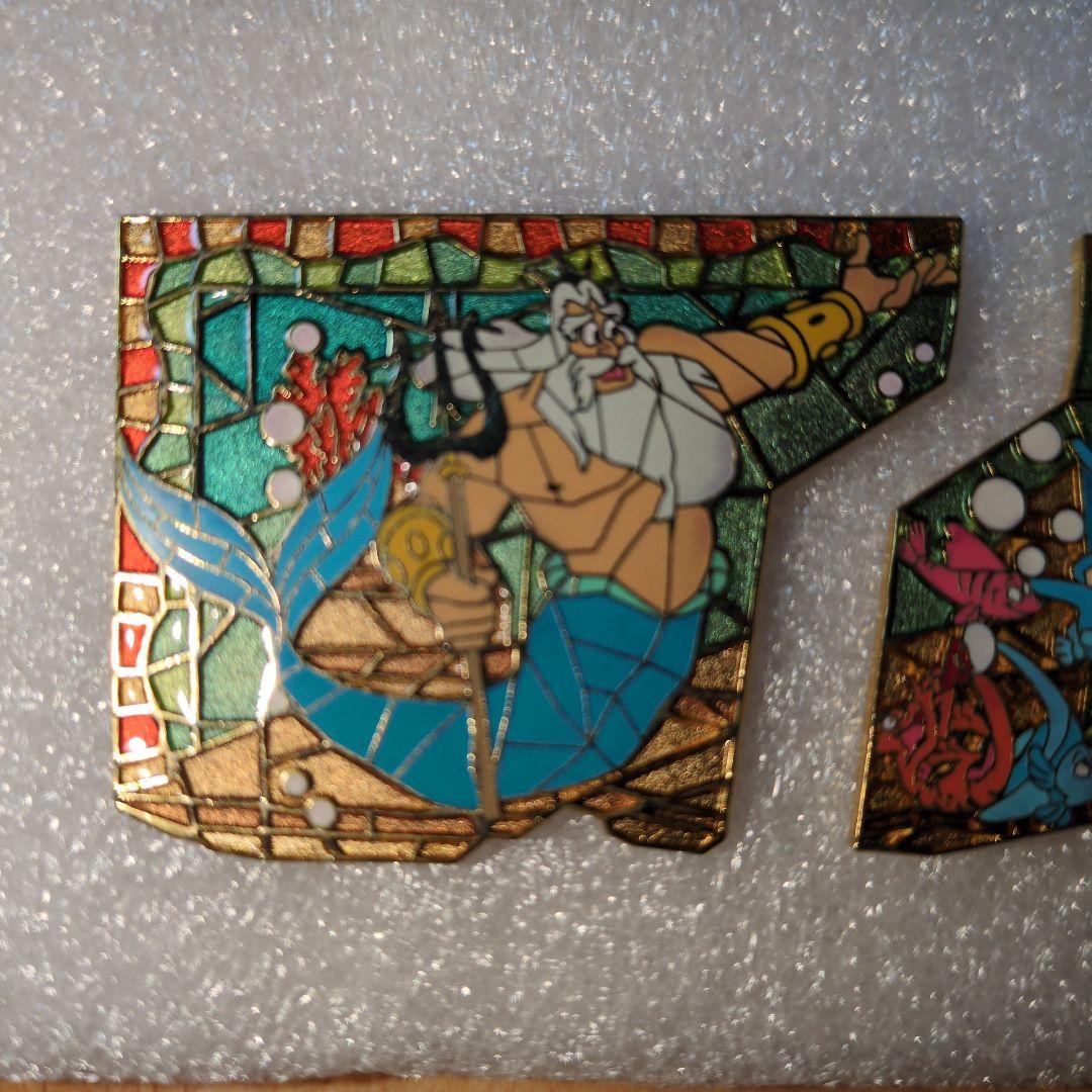 ディズニークルーズライン　リトルマーメイド　ピンバッジ　セット