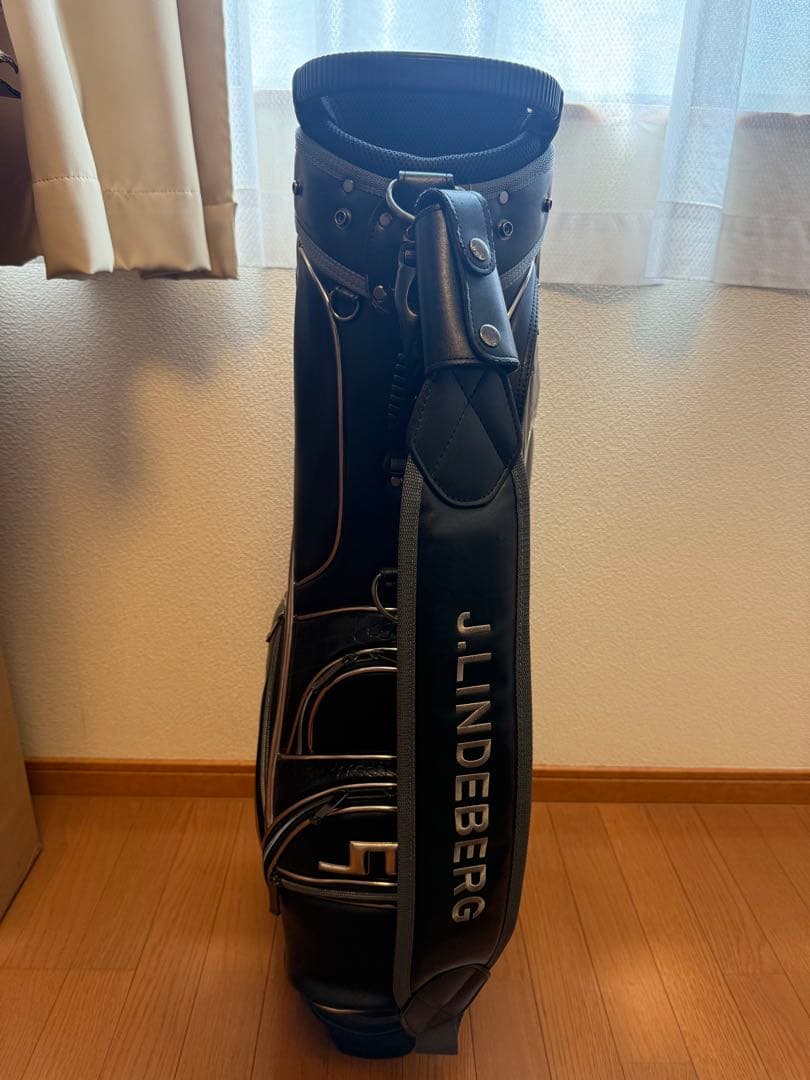 J.LINDEBERG ブラック キャディバッグ