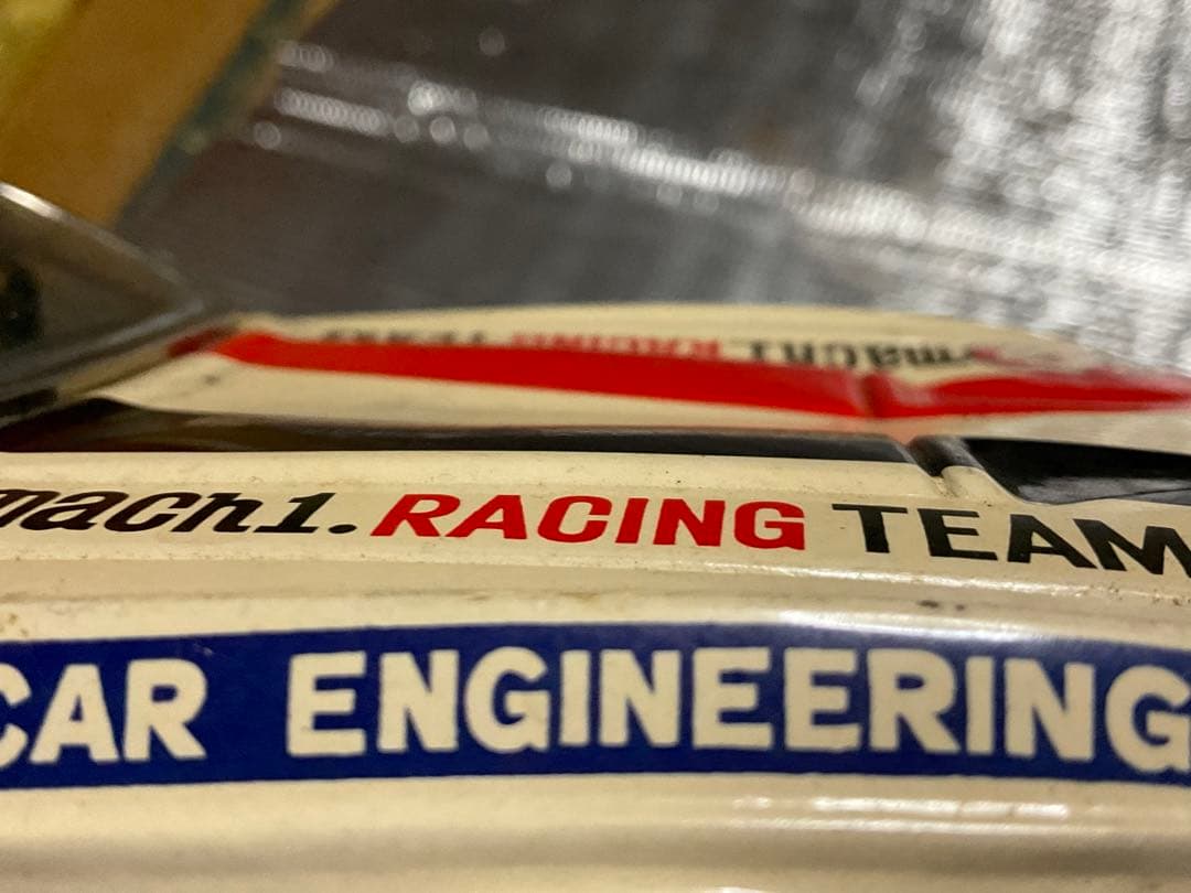 TAIYO社製／Mach1。MUSTANG。ブリキカー。【作動　凹みあり】。