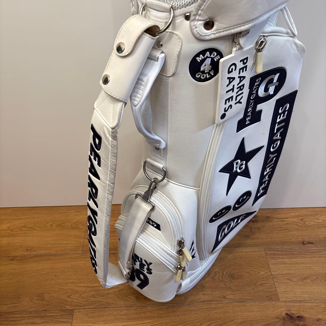 PEARLY GATES キャディバッグ 89 ホワイト