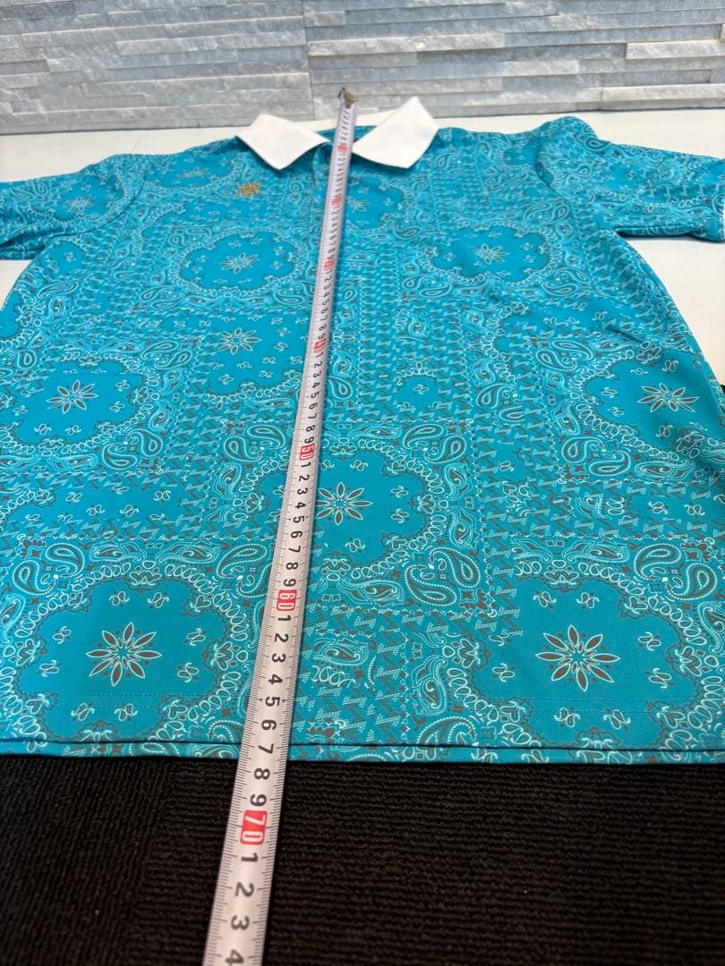 レザレクション ターコイズ 総柄 ペイズリー柄 セットアップ