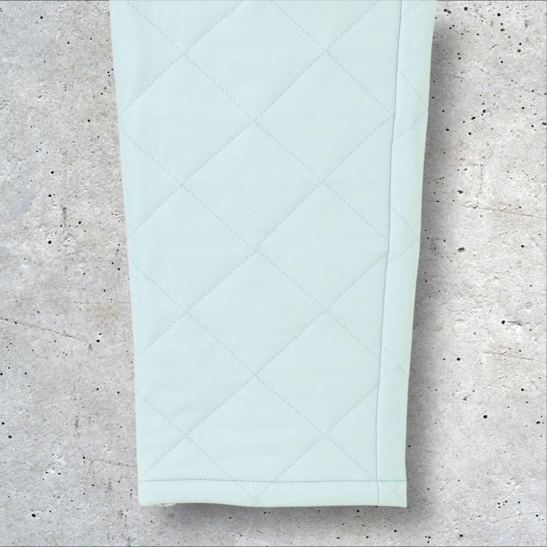 【新品未使用】23区ゴルフ L 高級ダイヤキルト 中綿ベーシックテーパードパンツ