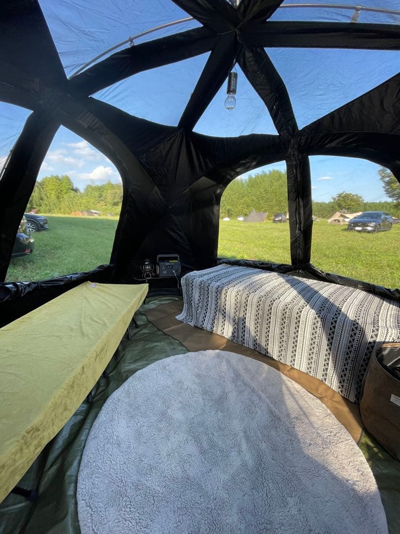 tenplay2024ドームテント　ブラック