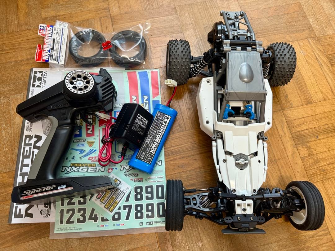 タミヤ　DT-04 ファイターネクスジェン　プロポバッテリー充電器付フルセット