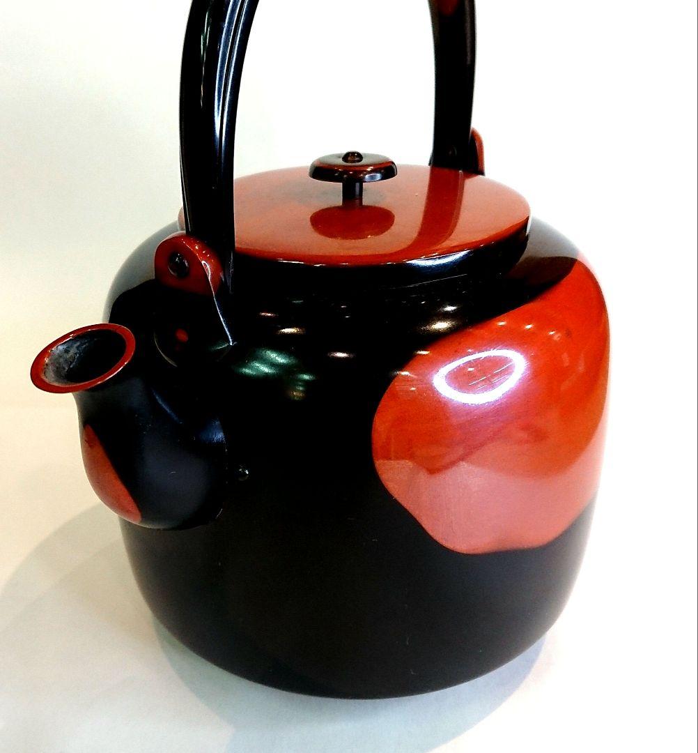 【茶道具】浄益形 水注薬缶 伊藤政治作