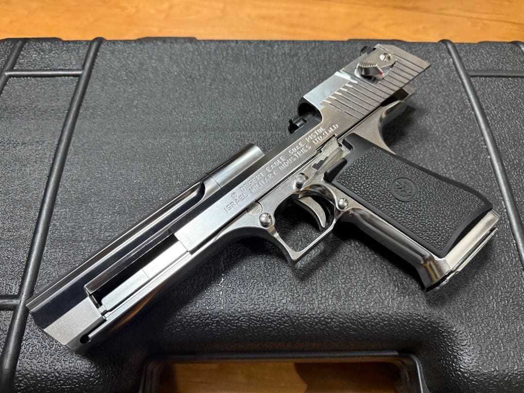 美品 東京マルイ デザートイーグル 50AE クローム ステンレス ABS樹脂製