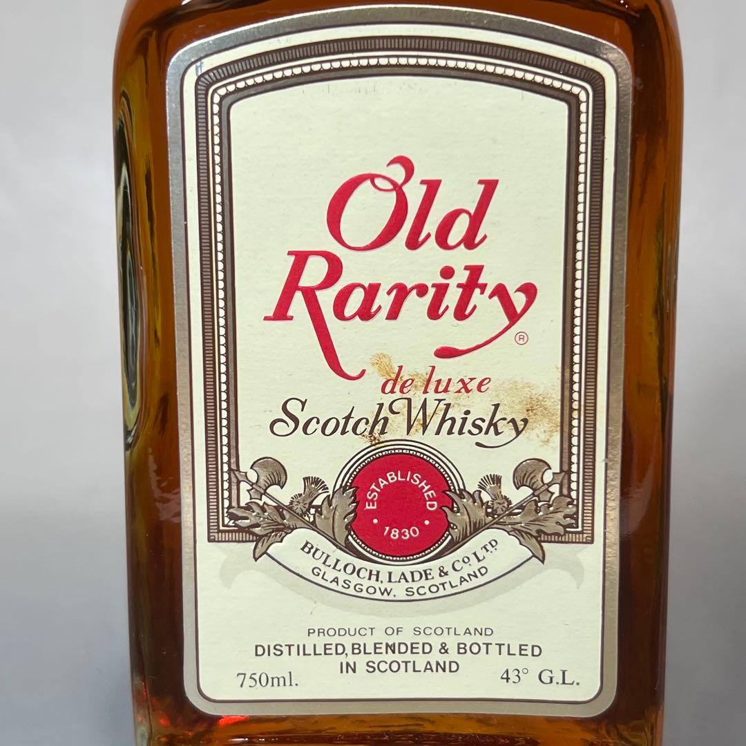 t*o様 未開栓 古酒 オ−ルド ラリティ スコッチウイスキー Old Rari