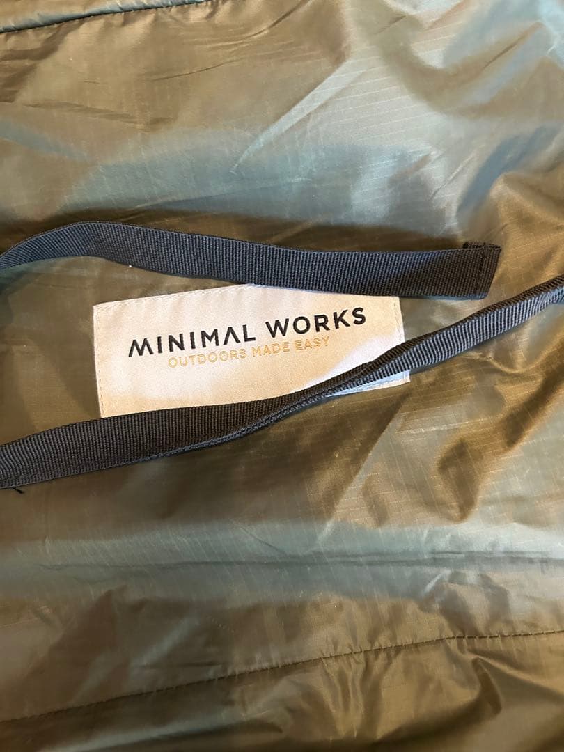 ミニマルワークス　VハウスM オリーブ　インナーテント/グランドシート3点セット