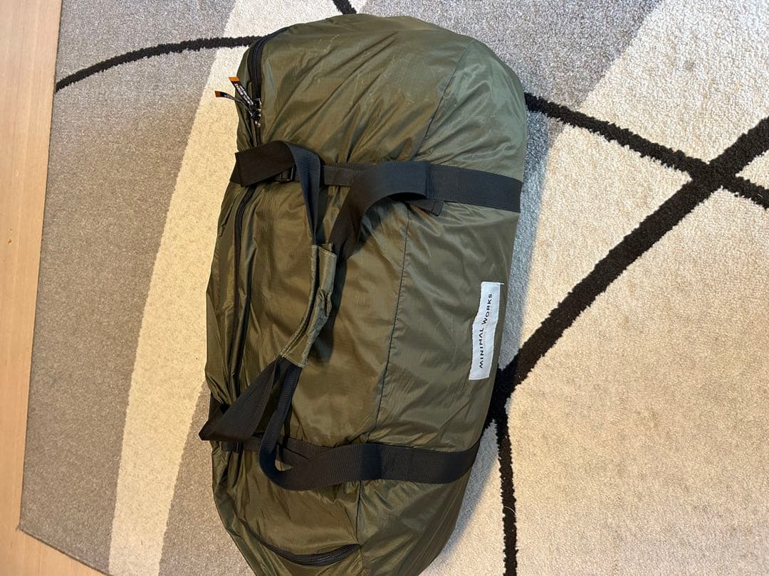 ミニマルワークス　VハウスM オリーブ　インナーテント/グランドシート3点セット