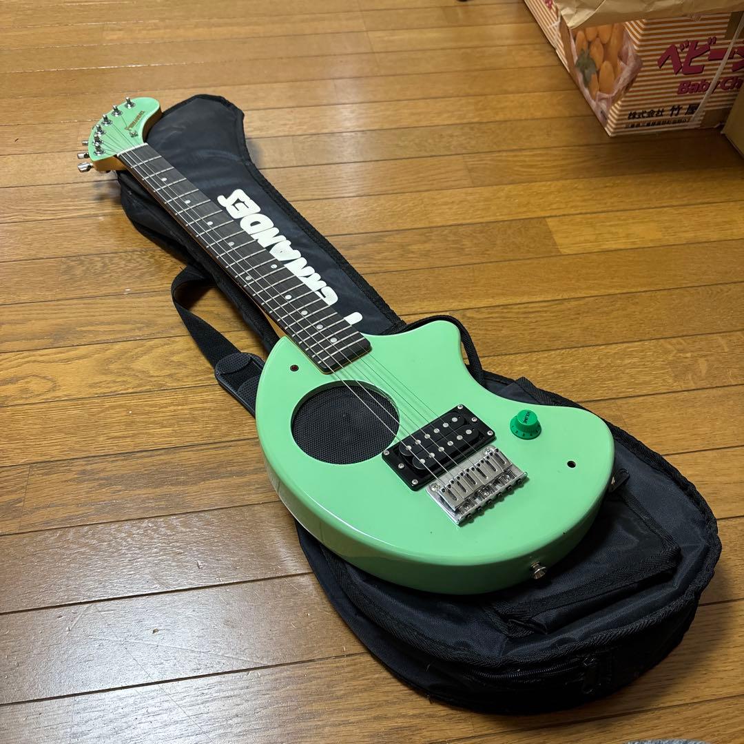 ZO-3ミントグリーン エレキギター ソフトケース付