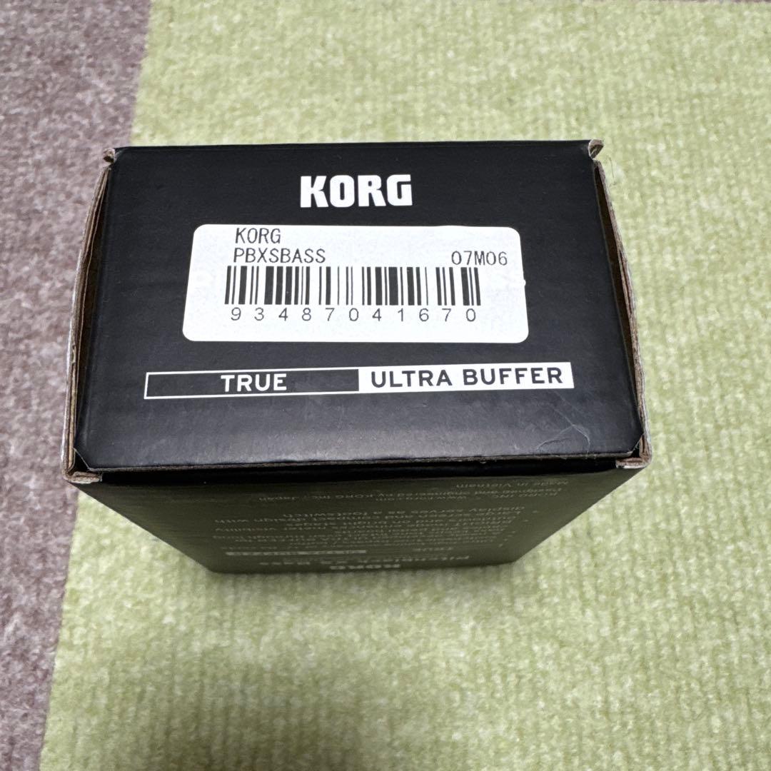 【あつ】 KORG Pitchblack XS Bass