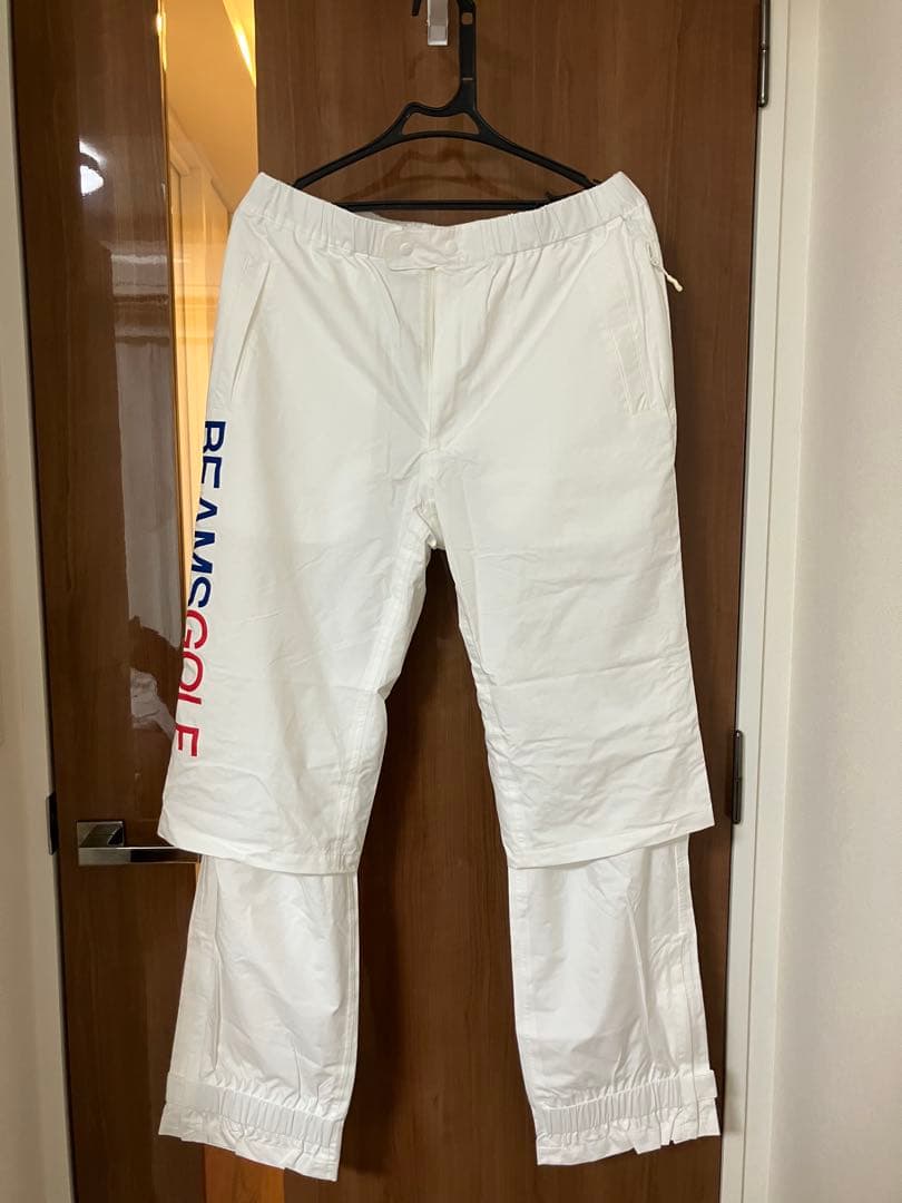 BEAMS GOLF レインウェア セットアップ 上下セット 白 M 美品