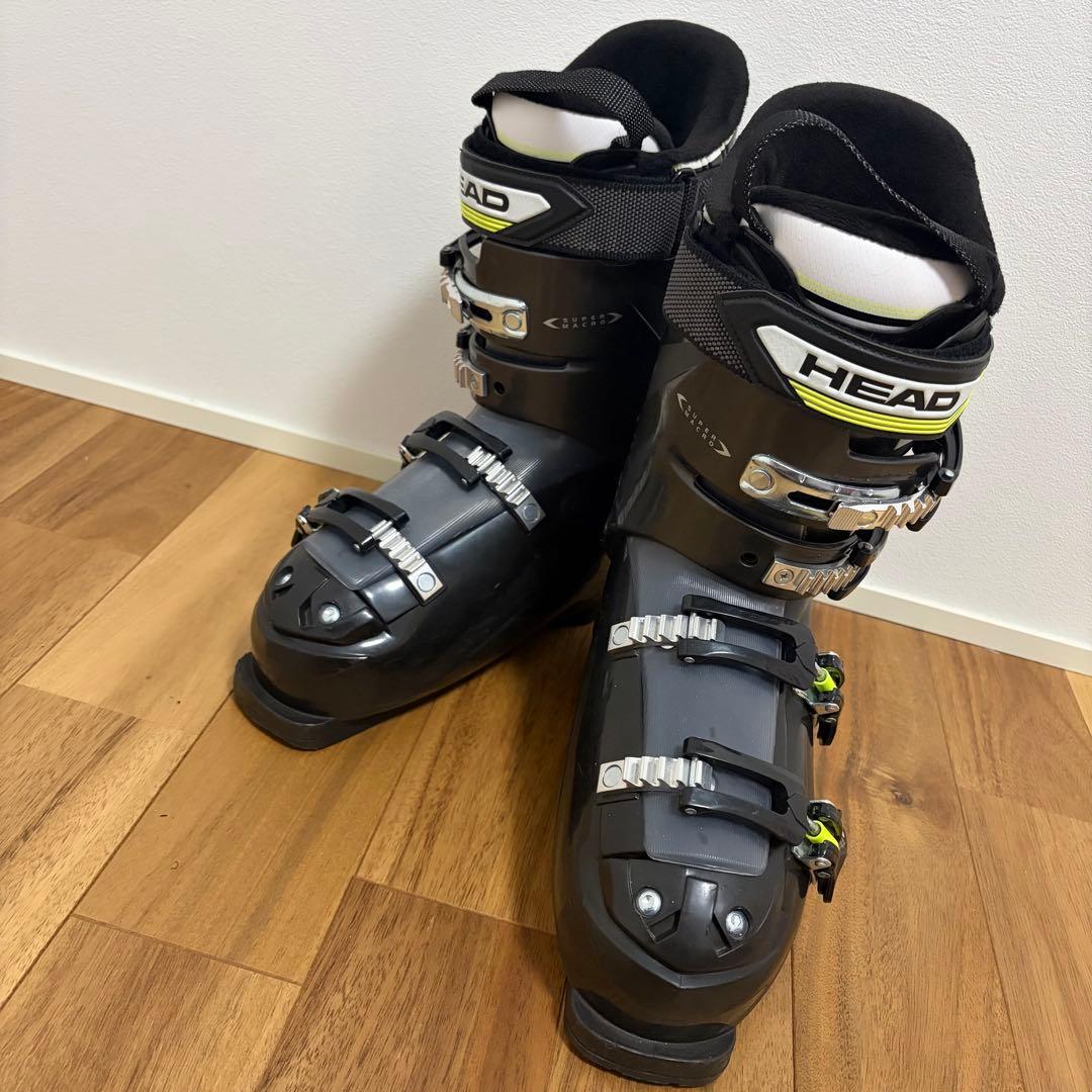 【良品】HEADヘッド CARVE スキーブーツ 黒ブラック28-28.5
