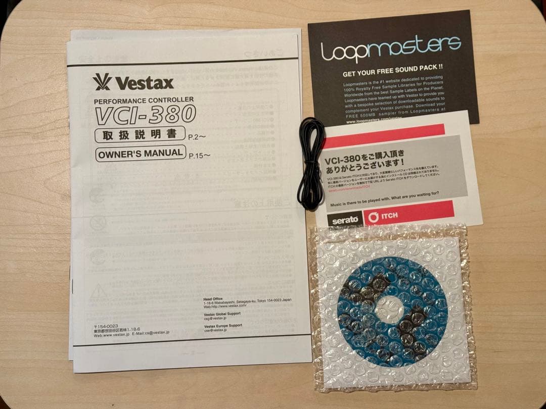 Vestax VCI-380 DJコントローラー Serato